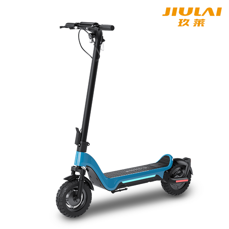 Waterproof 600W 48V 10 Inches Off Road Tire Folding Electric Scooter For Adults